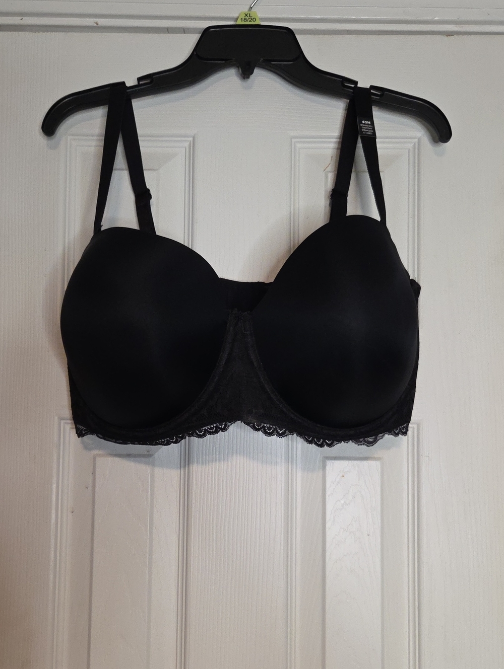 torrid Black Lace-Trim T-Shirt Bra